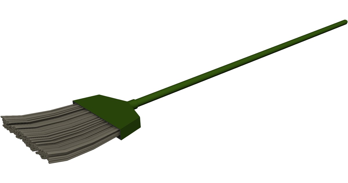 Unity Broom Sweep Broom 3D Model - 3D CAD Browser