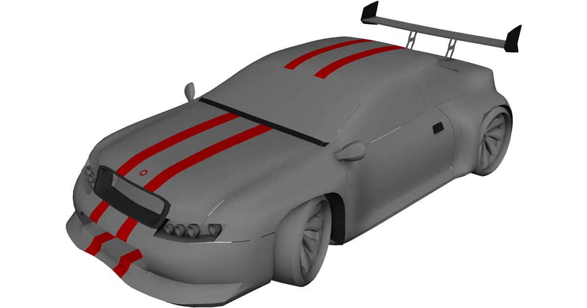 Car Prototype 3D Model - 3D CAD Browser
