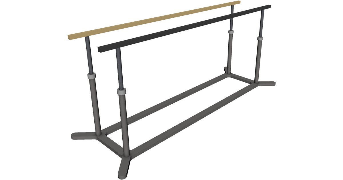 Parallel Bars 3D Model - 3D CAD Browser