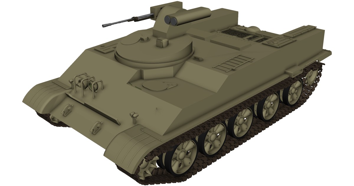 BTR-T 3D Model - 3D CAD Browser