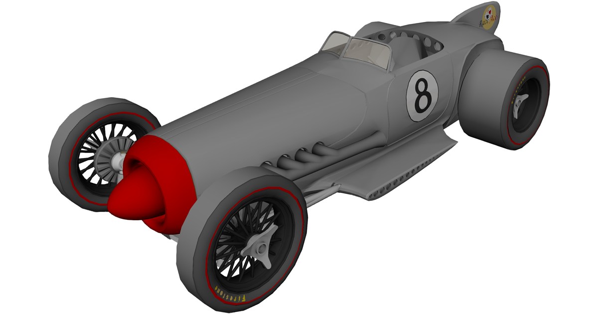 Hot Rod 3D Model - 3D CAD Browser