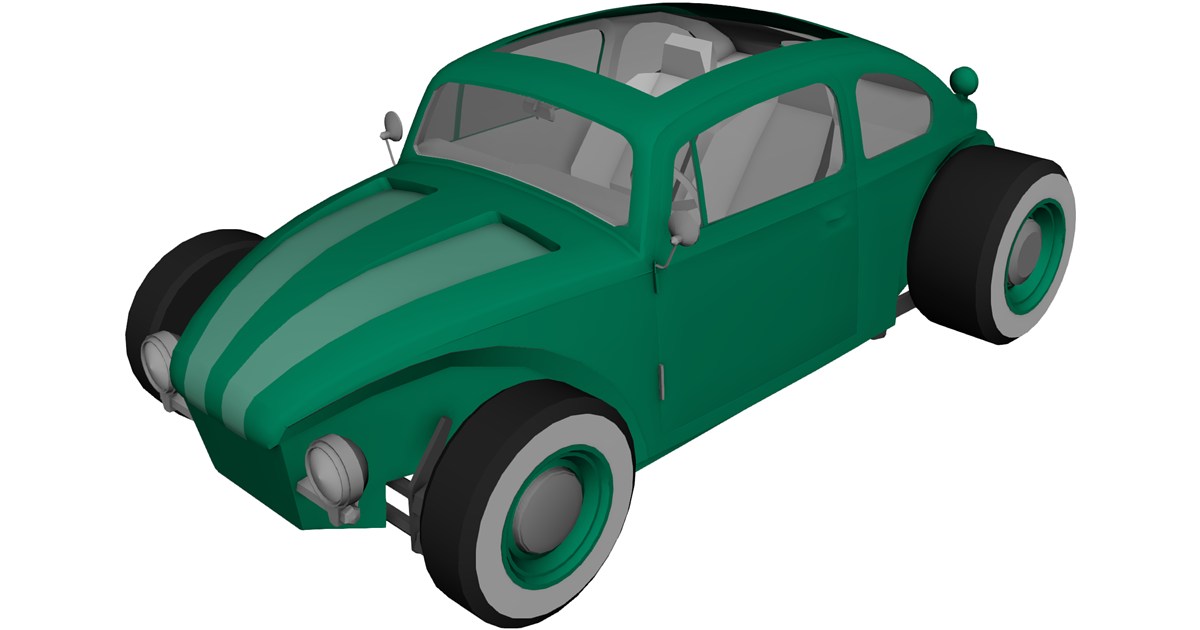 Hot Rod 3D Model - 3D CAD Browser
