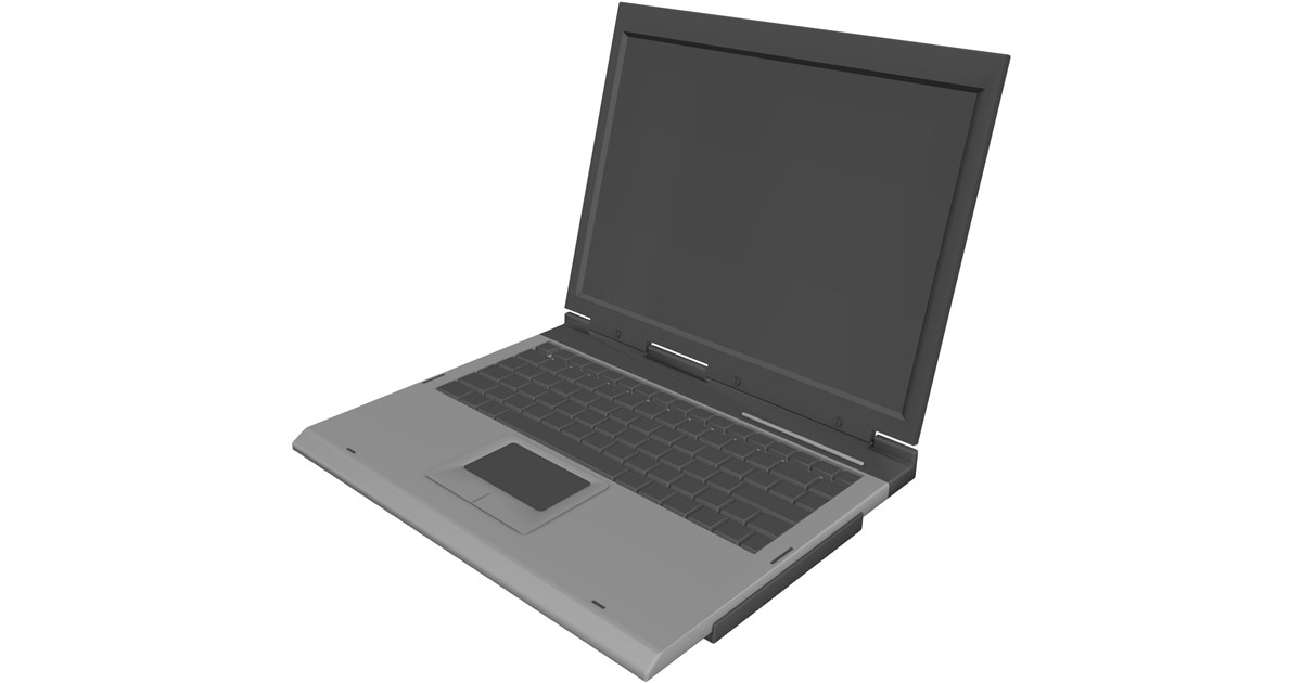 Notebook 3D Model - 3D CAD Browser
