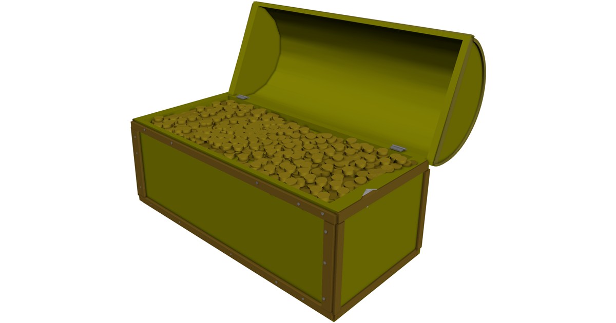 Treasure Chest Free 3D Model - 3D CAD Browser