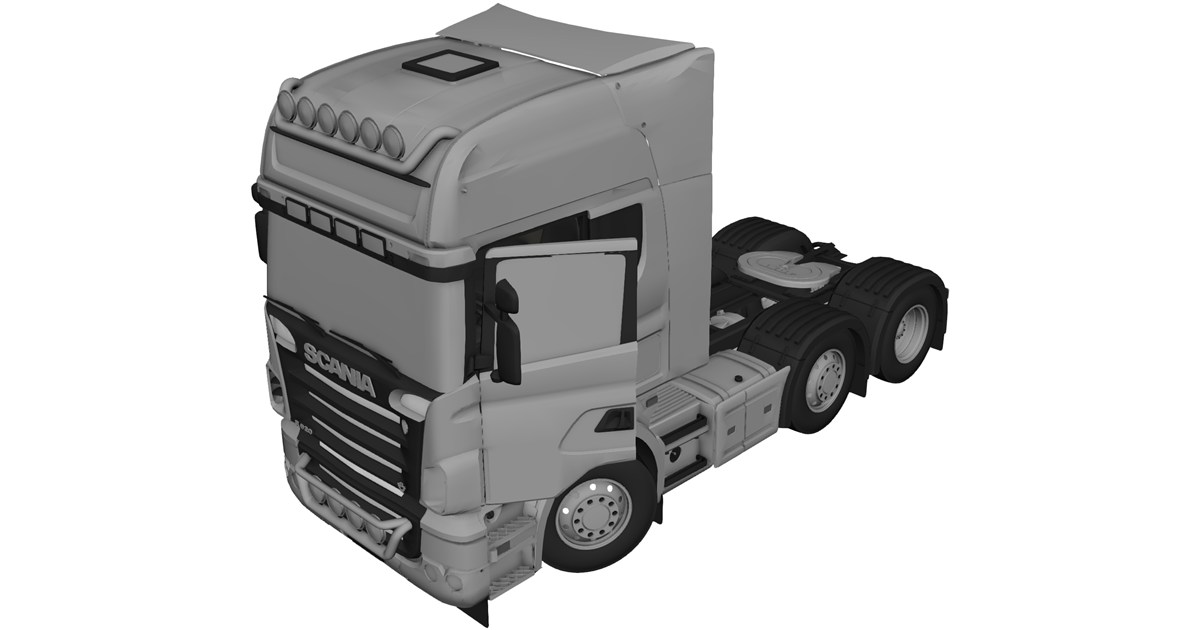 Scania R620 Model Scania R620 3D Model - 3D CAD Browser