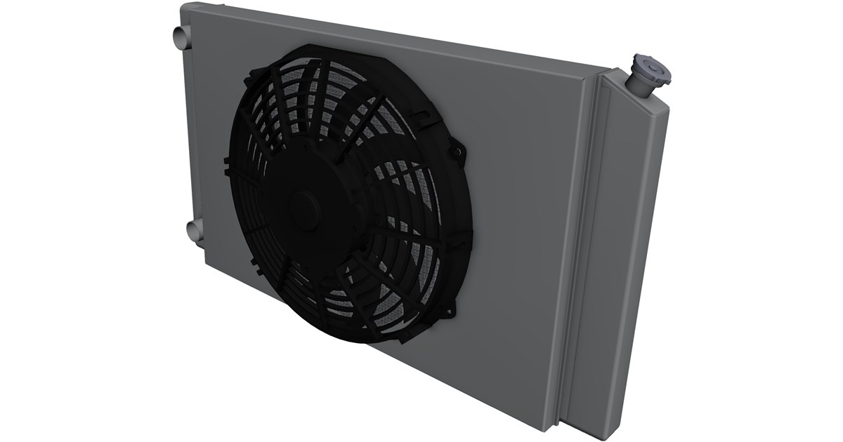 Radiator CAD Model - 3D CAD Browser