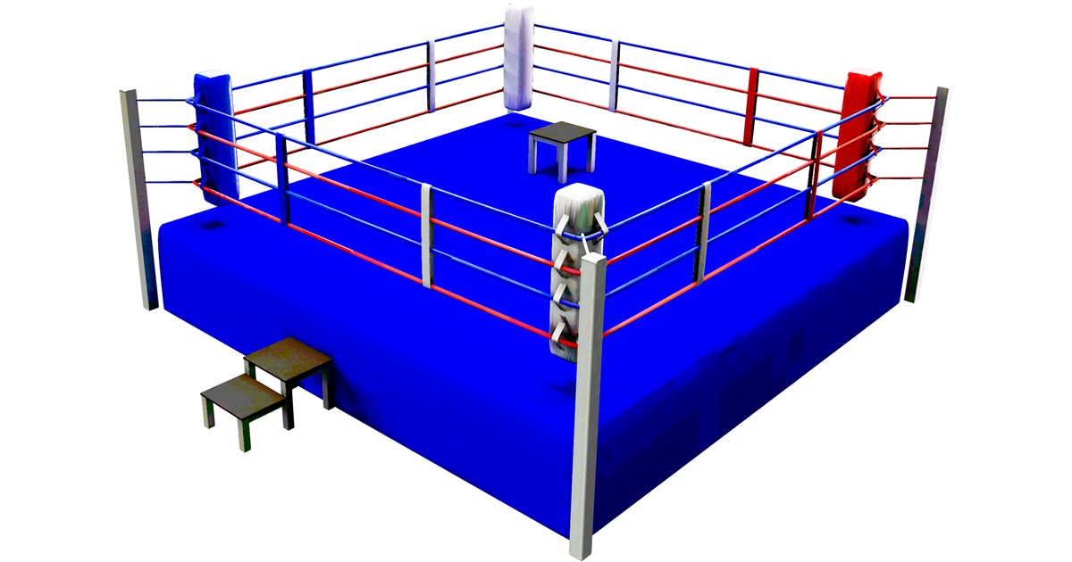 Boxing Ring 3D Model - 3D CAD Browser