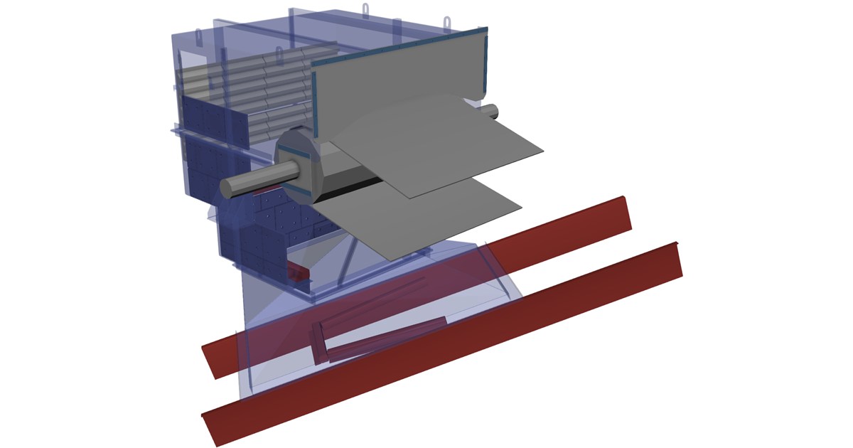 Chute Model Chute de Descarga 3D Model - 3D CAD Browser