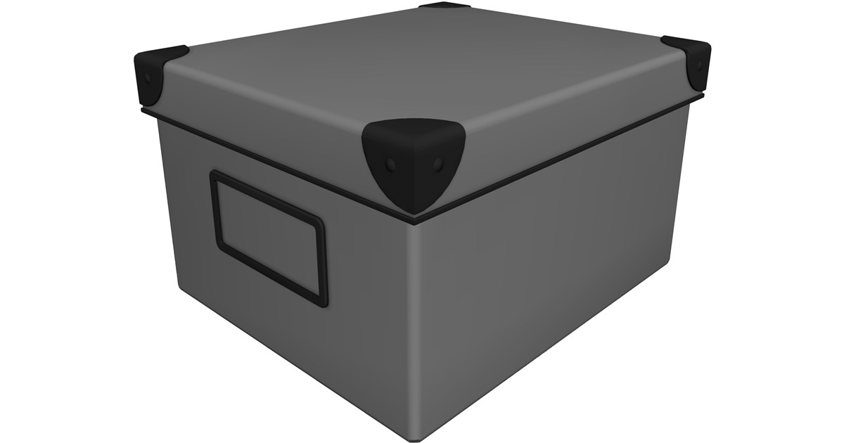 Box 3D Model - 3D CAD Browser