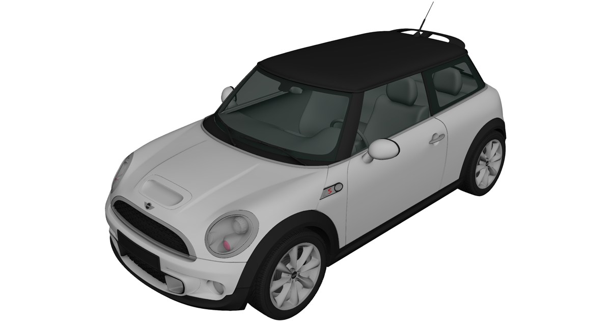 Mini Cooper S 3D Model (2011) - 3D CAD Browser