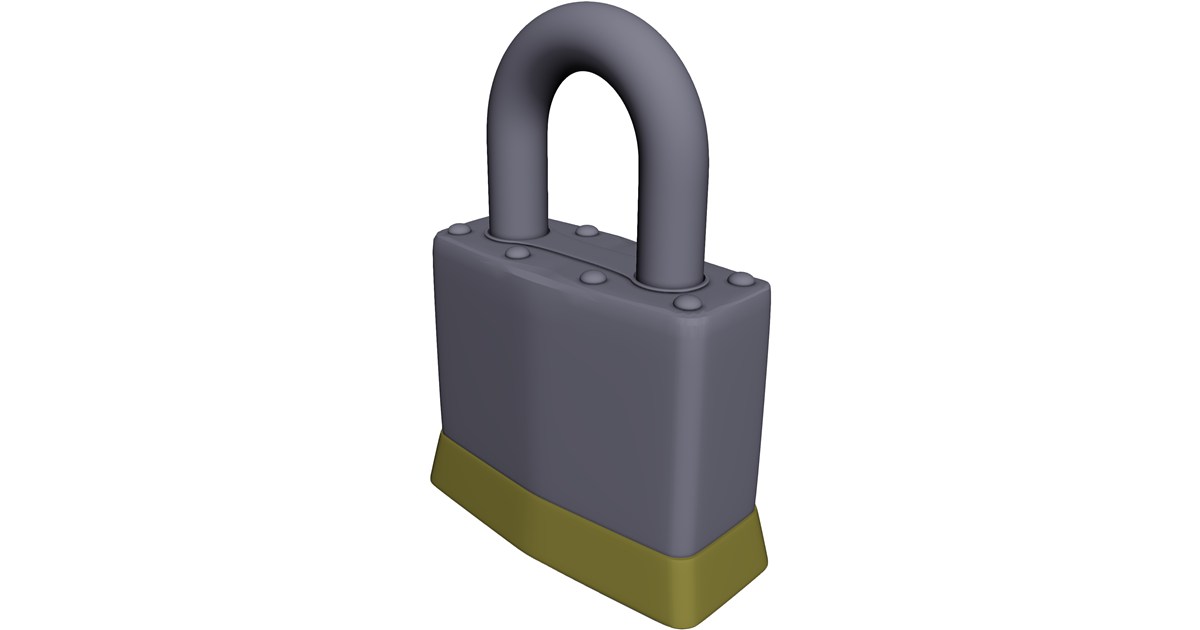 MasterLock 3D Model - 3D CAD Browser