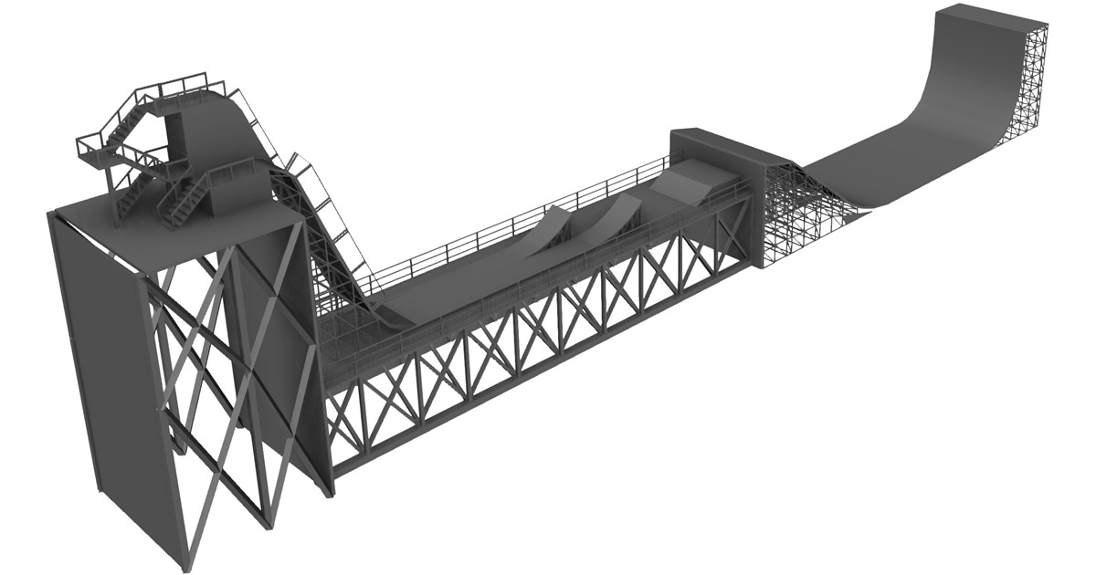 Mega Ramp 3D Model - 3D CAD Browser