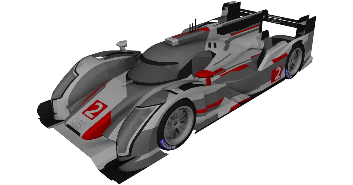 Audi R18 TDi 3D Model (2013) - 3D CAD Browser