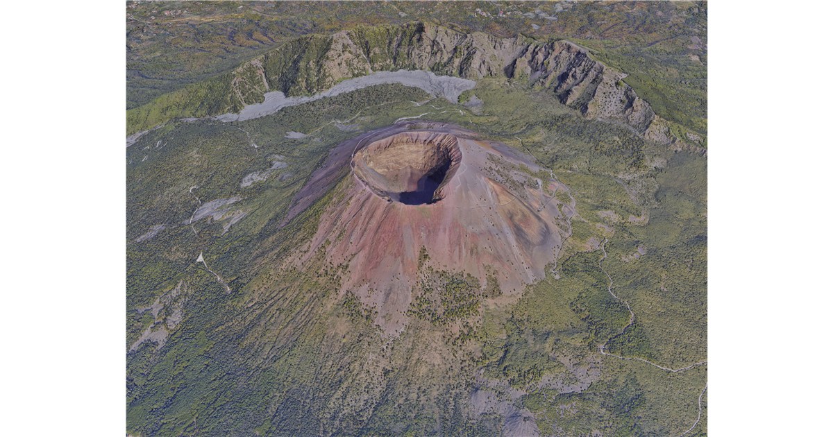 Mount Vesuvius, Naples, Italy 3D Model (2020) - 3D CAD Browser