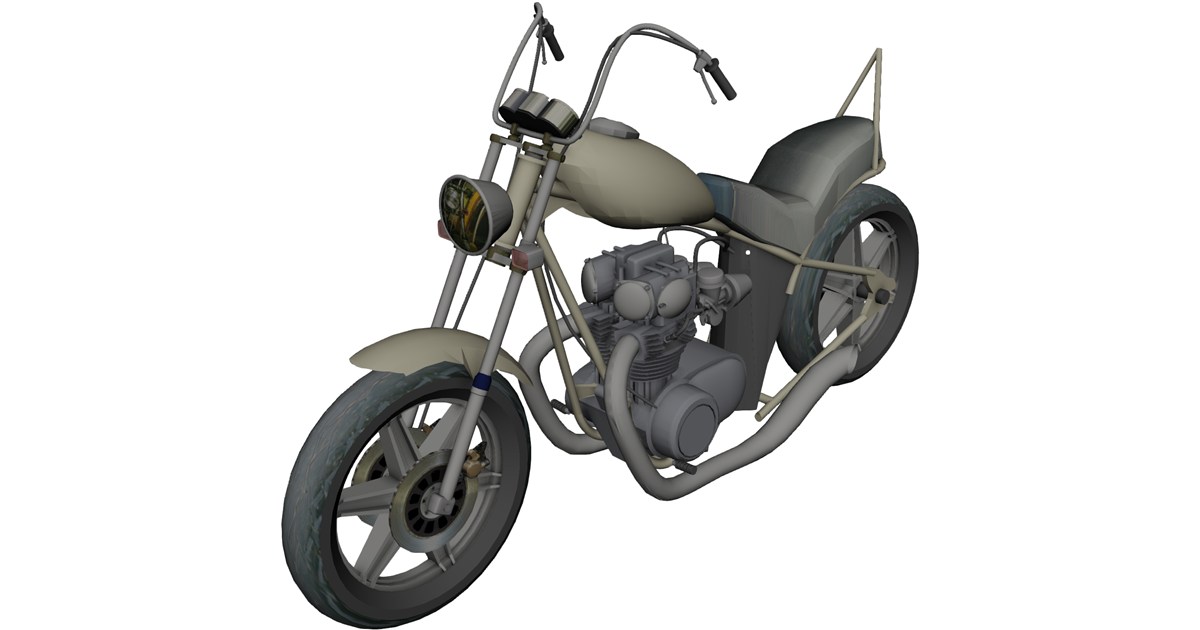 Motorrad Cad Modell Motorcycle 3D Model - 3D CAD Browser