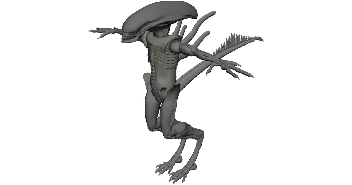 Alien 3D Model - 3D CAD Browser