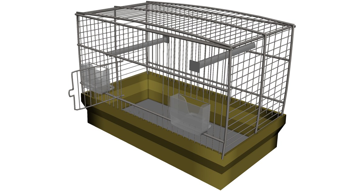 Bird Cage 3D Model - 3D CAD Browser