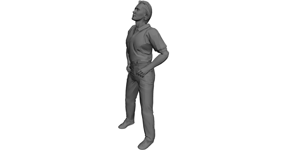 Man 3D Model - 3D CAD Browser