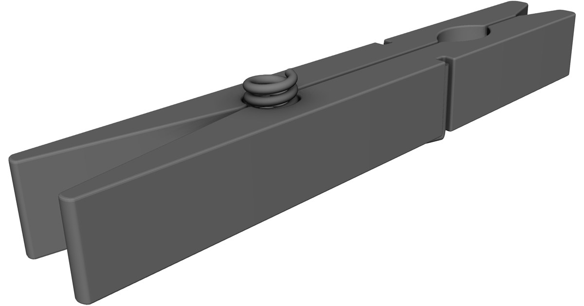 Clothes Pin 3D Model - 3D CAD Browser