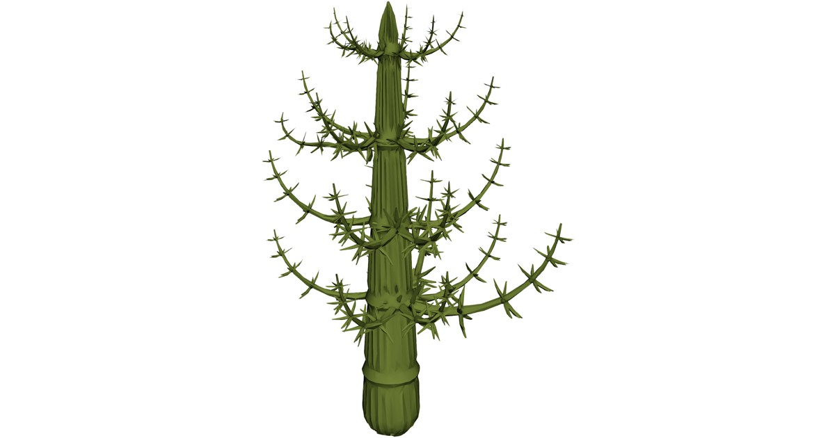 Calmite Prehistoric Calamite 3D Model - 3D CAD Browser