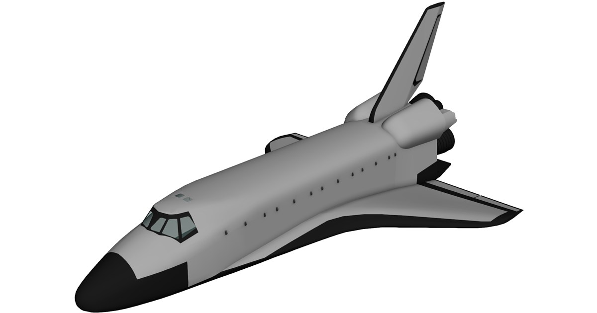 Space Shuttle 3D Model - 3D CAD Browser