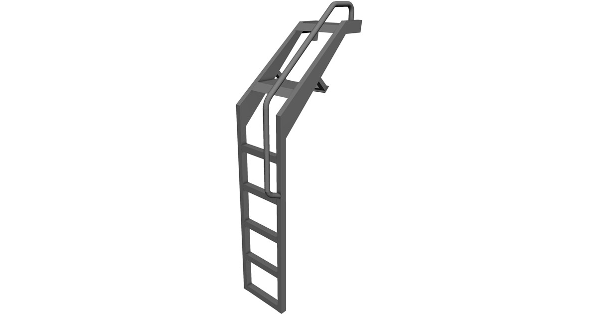 F-16 Crew Ladder 3D Model - 3D CAD Browser