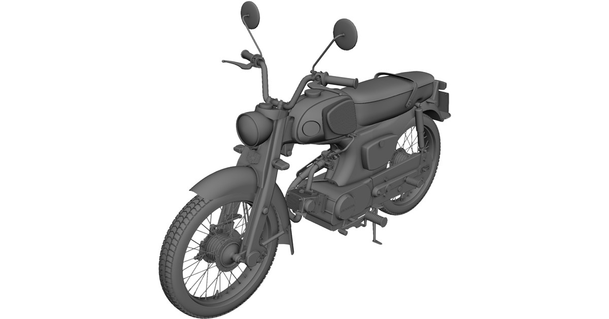 Motorrad Cad Modell Honda Motorcycle CAD Model - 3D CAD Browser