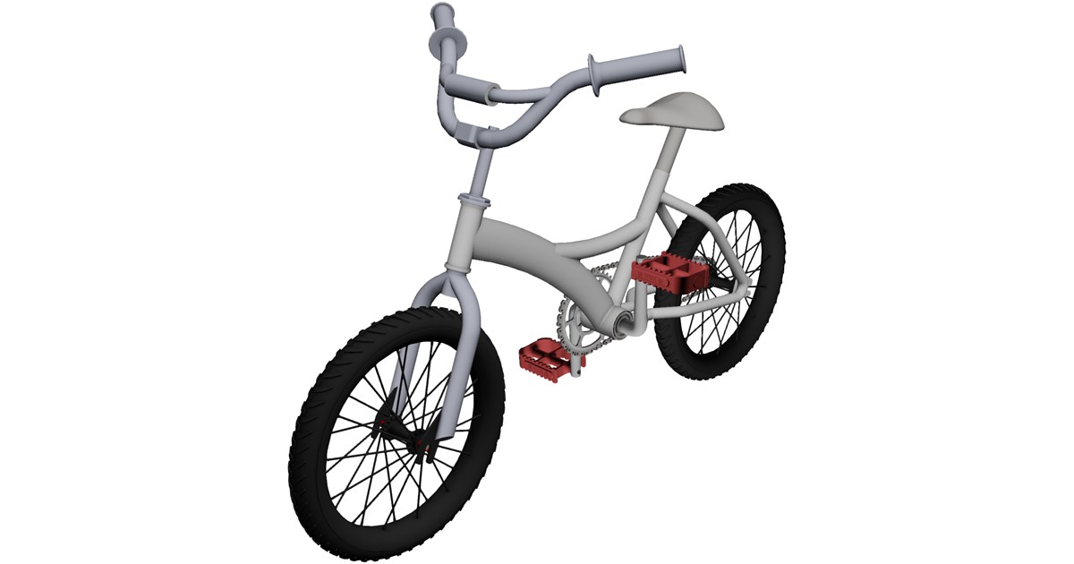 BMX Bike CAD Model - 3D CAD Browser