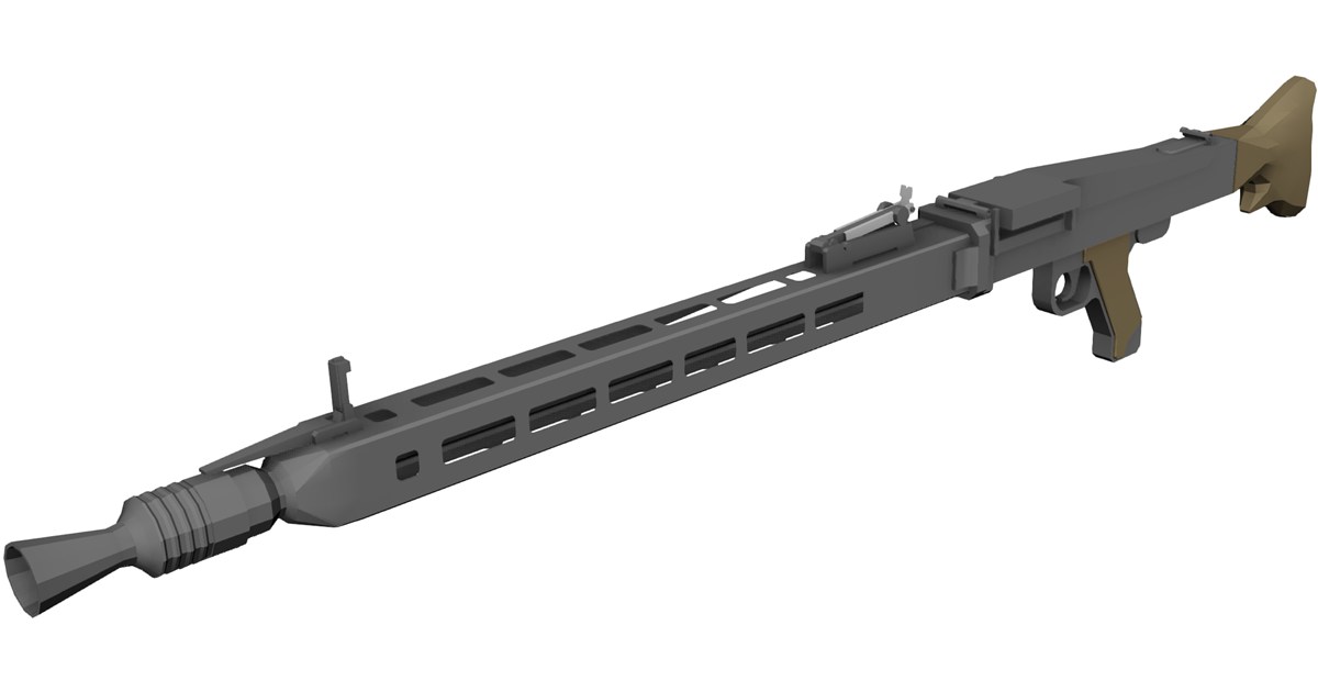 MG 42 Free 3D Model - 3D CAD Browser
