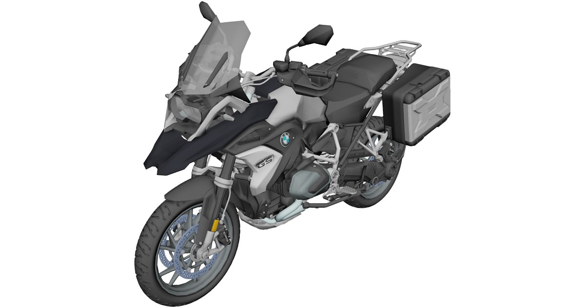 BMW R 1250 GS 3D Model (2019) - 3D CAD Browser