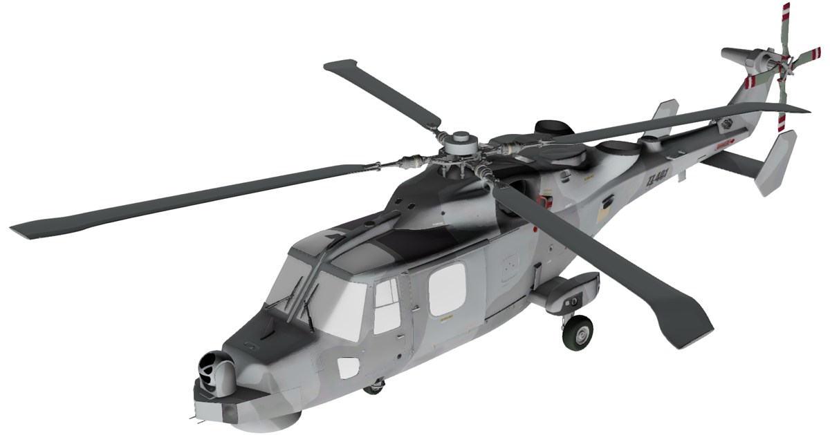 AgustaWestland AW159 Lynx Wildcat 3D Model - 3D CAD Browser