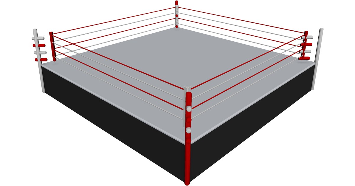 Boxing Ring 3D Model - 3D CAD Browser