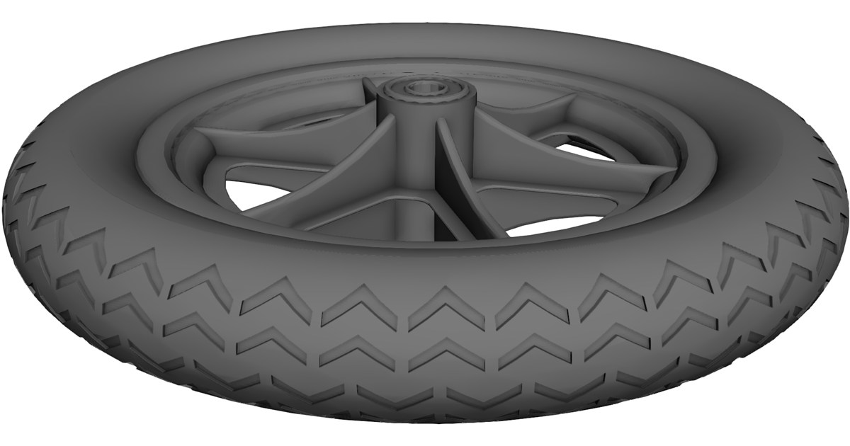 Wheel 12 Inch CAD Model - 3D CAD Browser