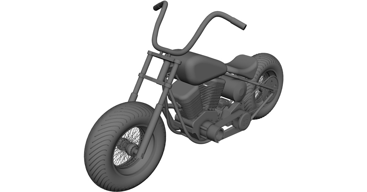 Motorrad Cad Modell Turk Motorcycle CAD Model - 3D CAD Browser
