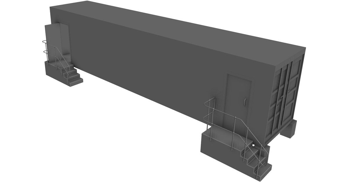 Shipping Container 40 foot CAD Model - 3D CAD Browser
