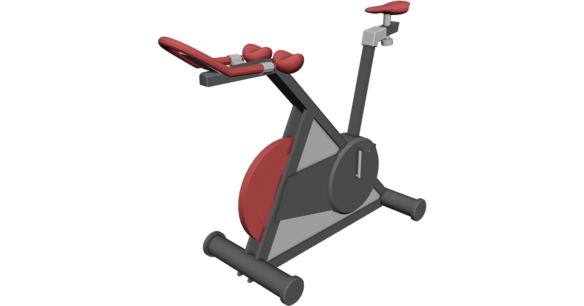 Bike Machine 3D Model - 3D CAD Browser
