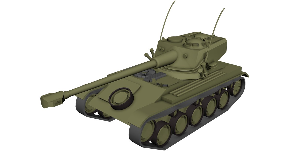 AMX 13 3D Model - 3D CAD Browser