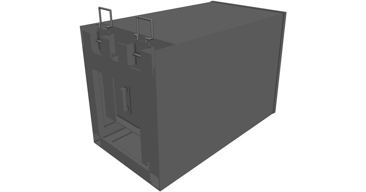 Container CAD Model - 3D CAD Browser