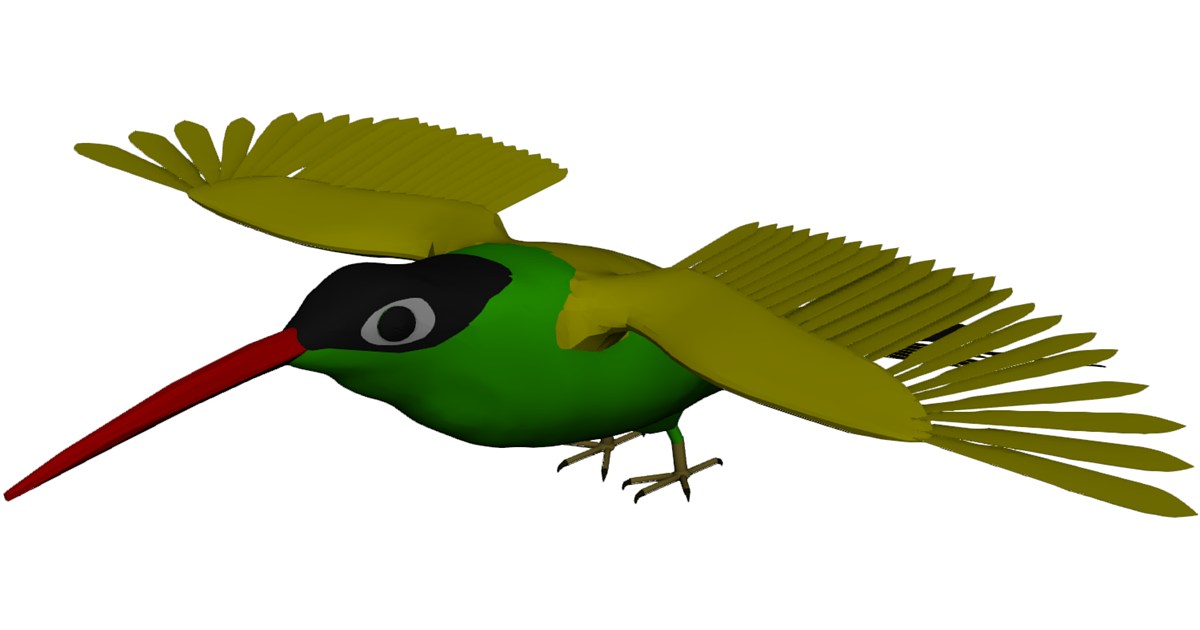 Hummingbird 3D Model - 3D CAD Browser