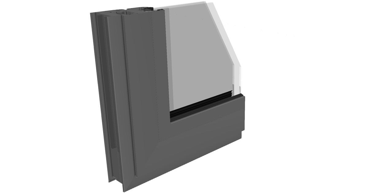 Window Frame 3d Section Window Frame Sample 3D Model - 3D CAD Browser