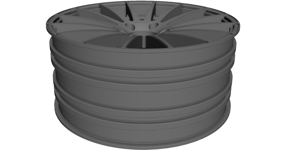 RC Rim Car CAD Model - 3D CAD Browser