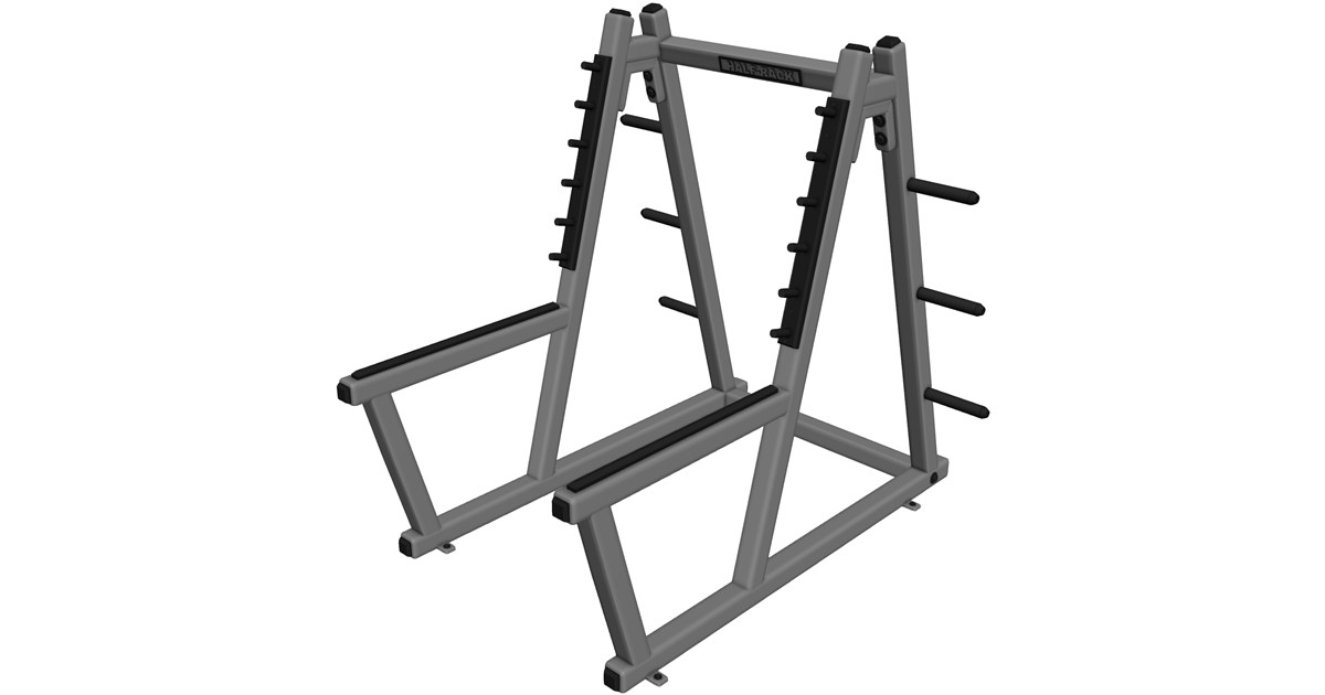 Squat Half Rack 3D Model - 3D CAD Browser