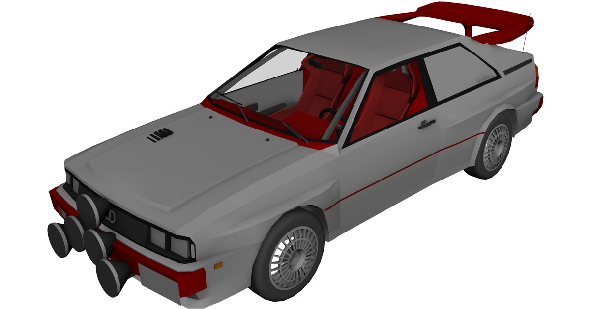Audi Sport Quattro 3D Model - 3D CAD Browser