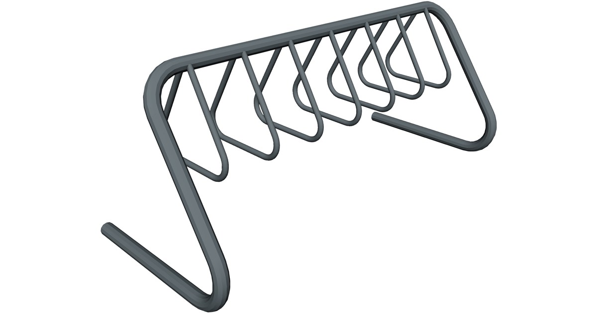 Bike Rack CAD Model - 3D CAD Browser