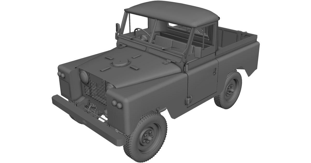 Hum3d Land Rover Land Rover 3D Model - 3D CAD Browser