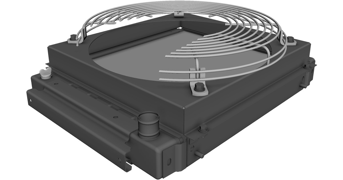 Truck Radiator CAD Model - 3D CAD Browser