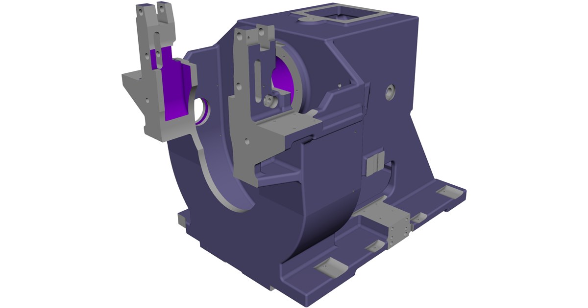 Engine Support CAD Model - 3D CAD Browser