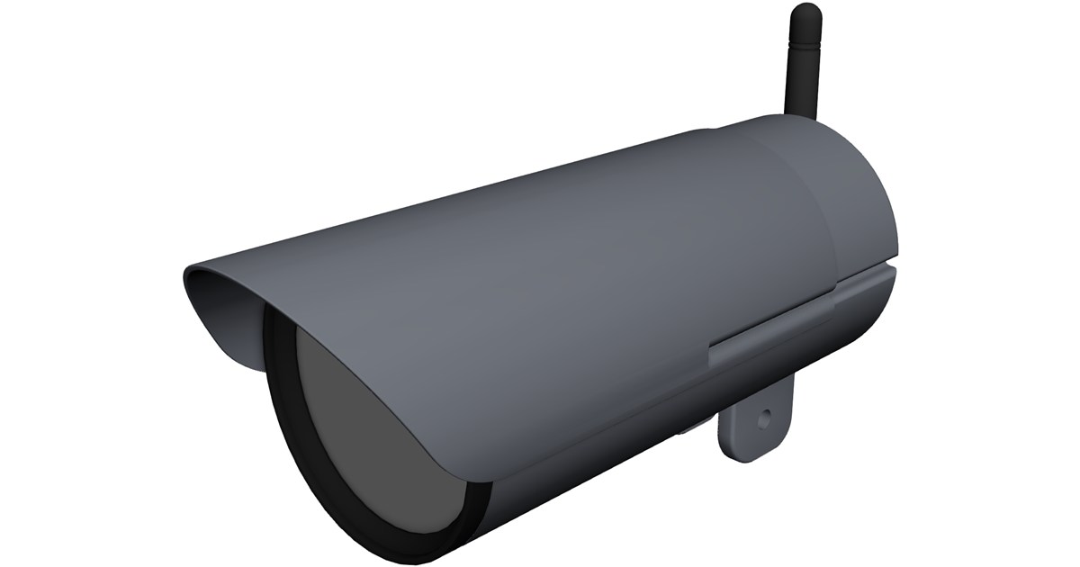 CCD Camera CAD Model - 3D CAD Browser