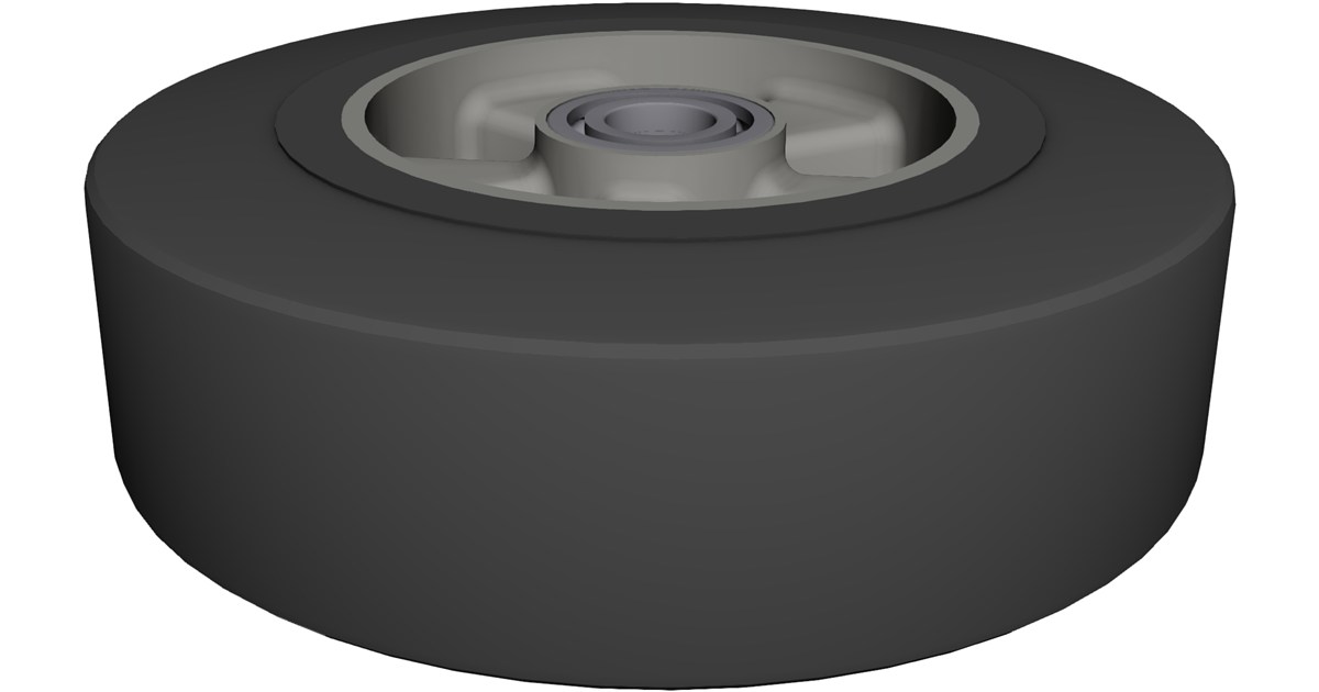 Bridge Wheel Ø300x80 mm CAD Model - 3D CAD Browser