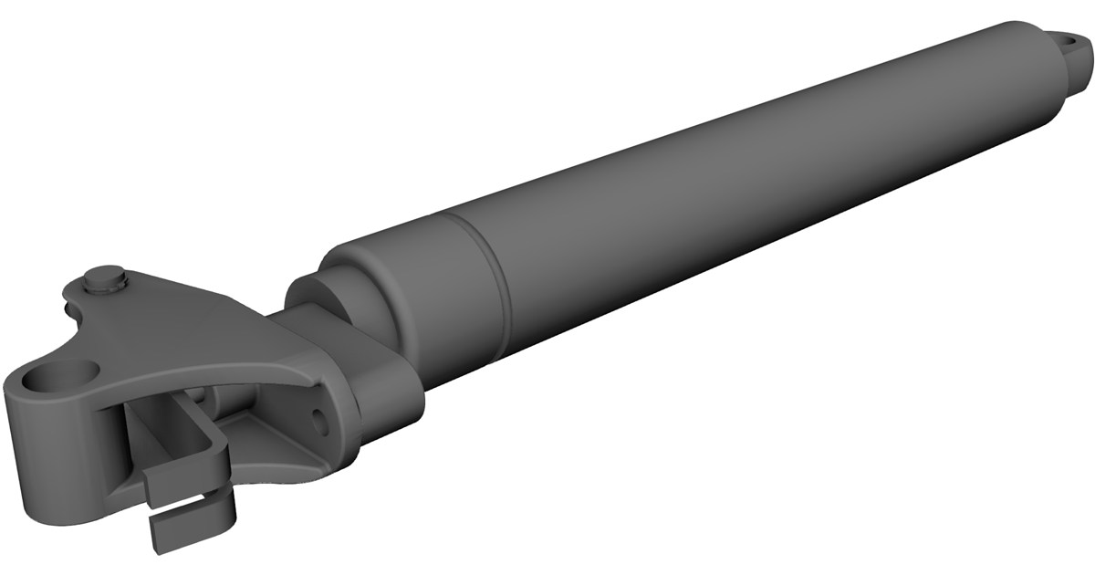 Gas Spring CAD Model - 3D CAD Browser